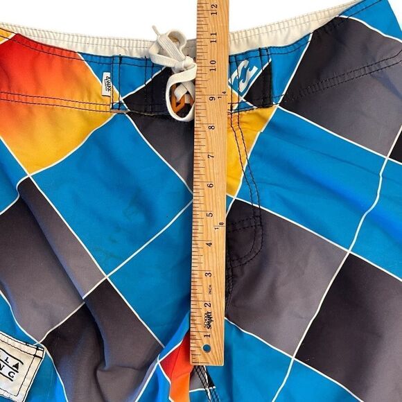 Billabong Mens Boardshorts Platinum Quad Stretch Colourblock Size 32 - Picture 6 of 8